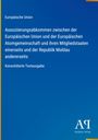 Text: Europäische Union, Assoziierungsabkommen EU-Moldau, Konsolidierte Textausgabe. Blaues Cover mit gelbem Rand.