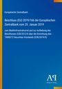 Text: „Europäische Zentralbank, Beschluss (EU) 2019/166 vom 25. Januar 2019, Marktinfrastrukturrat.“ Blaues Cover mit Logo.