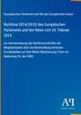 Richtlinie 2014/29/EU des Europäischen Parlaments; harmonisiert Druckbehälter-Vorschriften. Blaues Cover mit Verlag-Logo.