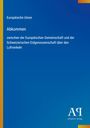 Text: "Europäische Union, Abkommen, zwischen der Europäischen Gemeinschaft und der Schweizerischen Eidgenossenschaft über den Luftverkehr, Antiphon Verlag."  
Blauer Hintergrund mit gelbem Streifen links.