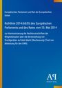 Richtlinie 2014/68/EU zur Bereitstellung von Druckgeräten. Blauer Hintergrund, weißer Text, gelber Streifen links.