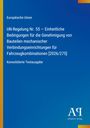 UN-Regelung Nr. 55 für Fahrzeugkombinationen. Konsolidierte Textausgabe. Blauer Hintergrund, rechts unten ein Logo.