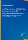 Europäische Kommission: Durchführungsbeschluss (EU) 2023/1586 vom 26. Juli 2023. Blaues Cover mit gelbem Rand.