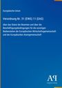 Verordnung über Beamte der EU, Beschäftigungsbedingungen. Logo unten rechts, blauer Hintergrund.