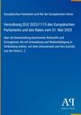 Verordnung (EU) 2023/1115, Europäisches Parlament, Entwaldung, Union. Logo "AP" des Antiphon Verlags auf blauem Hintergrund.