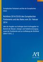 Text über EU-Richtlinie zur Auftragsvergabe von 2014; blaues Design mit gelbem Rand unten und rechts, Logo unten.