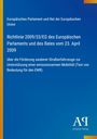 Europäische Richtlinie über saubere Straßenfahrzeuge; blaues Cover, links gelber Streifen. Logo unten rechts.