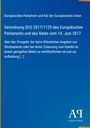 Verordnung (EU) 2017/1129, EU-Prospektregeln. Blaues Cover, gelber Rand, "Antiphon Verlag" mit Logo unten.