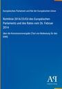 Europäische Richtlinie 2014/23/EU zur Konzessionsvergabe des Parlaments, blaues Cover, Antiphon Verlag-Logo.