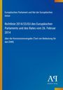 Richtlinie 2014/23/EU zur Konzessionsvergabe, Europäisches Parlament, blaues Cover, Antiphon Verlag-Logo.