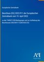 „Beschluss (EU) 2022/911“ auf blauem Hintergrund. Oben steht „Europäische Zentralbank“, unten „Antiphon Verlag“ als Logo.