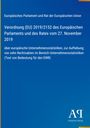 Text zur Verordnung (EU) 2019/2152 über Unternehmensstatistiken. Blauer Hintergrund, gelbes Banner links.