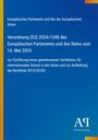 Titel: "Verordnung (EU) 2024/1348" über internationaler Schutz. Blaues Design, Logo unten rechts.