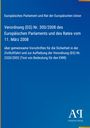 Verordnung (EG) Nr. 300/2008 zur Sicherheit in der Zivilluftfahrt. Blaues Cover, Text in Weiß. Logo: "AP".