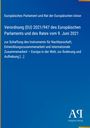Verordnung (EU) 2021/947 des Europäischen Parlaments und des Rates vom 9. Juni 2021, blauer Hintergrund, Verlagssymbol unten.