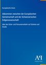 Text: "Abkommen zwischen der Europäischen Gemeinschaft und der Schweizerischen Eidgenossenschaft". Blaues Cover mit gelbem Rand.