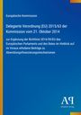 Text der EU-Verordnung auf blauem Hintergrund mit orangenen Akzenten. Unten rechts ein Verlag-Logo.