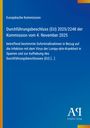 Text in verschiedenen Schriftgrößen über EU-Kommissionsbeschluss; blaues Design mit gelben und orangen Akzenten.