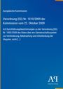 Europäische Kommission, Verordnung (EG) Nr. 1010/2009, Antiphon Verlag. Blaues Design, schlicht und modern.