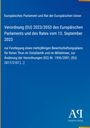 Text über EU-Verordnung zur Bewirtschaftung von Rotem Thun. Blaues Layout, Logo unten rechts.