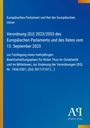 Ein blaues Cover mit Text zur EU-Verordnung (EU) 2023/2053 über Bewirtschaftungspläne für Roten Thun. Logo unten rechts.