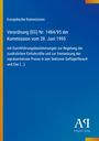 Text: Verordnung (EG) Nr. 1484/95 der Kommission, 28. Juni 1995. Blaues Cover, gelber Streifen links. Logo unten rechts.
