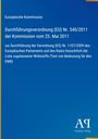 Europäische Kommission, Durchführungsverordnung (EU) Nr. 540/2011 vom 25. Mai 2011. Blau mit gelbem Streifen links.