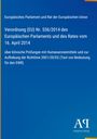 Verordnung (EU) Nr. 536/2014 über klinische Prüfungen. Blaues Cover mit "Antiphon Verlag" Logo unten rechts.