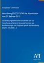 Verordnung (EU) 2015/340 zu Lizenzverfahren für Fluglotsen, blauer Hintergrund, Logo "Antiphon Verlag" unten rechts.