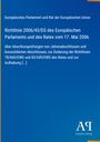 Europäisches Parlament, Richtlinie 2006/43/EG, Jahresabschlüsse; blaues Cover, gelber Rand, Antiphon Verlag-Logo.