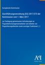 Text: Europäische Kommission, Durchführungsverordnung (EU) 2017/373. Blauer Hintergrund mit weißem Text.