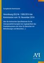 Verordnung (EU) Nr. 1300/2014, Kommission vom 18. November 2014. Blaues Cover, linke Seite gelb. Logo: Antiphon Verlag.