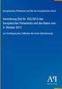 "Verordnung (EU) Nr. 952/2013, Festlegung des Zollkodex der Union, blaues Cover, weißer Text, Logo von Antiphon Verlag."