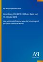 Rat der Europäischen Union, Verordnung (EU) 2018/1542, Maßnahmen gegen chemische Waffen. Logo: Antiphon Verlag.