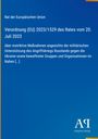 Rat der Europäischen Union: Verordnung (EU) 2023/1529 des Rates vom 20. Juli 2023, Buch