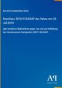 Titel: "Beschluss 2010/413/GASP des Rates vom 26. Juli 2010 über Maßnahmen gegen Iran." Logo unten rechts.