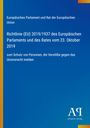 Europäische Richtlinie 2019/1937 zum Schutz von Whistleblowern. Blauer Hintergrund, Antiphon Verlag-Logo.
