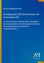 Text über EU-Verordnung zur Aussetzung von Zöllen, mit blauem Hintergrund und farblichen Rändern. Logo: Antiphon Verlag.