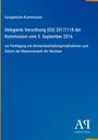 "Delegierte Verordnung (EU) 2017/118 der Kommission, Maßnahmen zum Schutz der Meeresumwelt der Nordsee." Logo unten rechts.