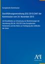 Durchführungsverordnung (EU) 2015/2447, Umsetzung Zollkodex, Europäische Kommission, blaues Cover, Antiphon Verlag Logo.