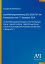 Text: Durchführungsverordnung (EU) 2020/761 der Kommission vom 17. Dezember 2019. Blau mit gelbem Rand.