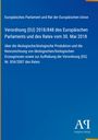 Text über EU-Verordnung zur ökologischen Produktion. Blaues Cover mit "AP" Logo unten rechts.