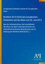 Europäische Richtlinie 2013/34/EU über Jahresabschluss; blaues, minimalistisches Design mit Antiphon Verlag Logo.