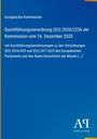 Text der Durchführung von EU-Verordnungen von 2020. Blauer Hintergrund, Logo des Antiphon Verlags.
