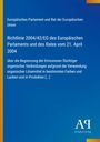 Text über EU-Richtlinie zu Emissionen flüchtiger organischer Verbindungen. Hintergrund in Blau mit gelben Balken links.
