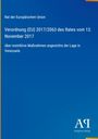 Titel: Verordnung (EU) 2017/2063 des Rates vom 13. November 2017 zu Venezuela. Unten rechts das Antiphon Verlag Logo.
