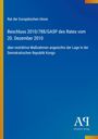 Rat der Europäischen Union: Beschluss 2010/788/GASP des Rates vom 20. Dezember 2010, Buch