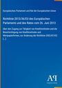 Text über EU-Richtlinie vom 26. Juni 2013 zum Zugang und Beaufsichtigung von Kreditinstituten. Unten: Antiphon Verlag.