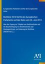 Text beschreibt EU-Richtlinie 2013/36 zur Beaufsichtigung von Kreditinstituten, blauer Hintergrund, vertikale gelbe Linie links.