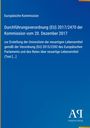 Europäische Kommission, Durchführungsverordnung (EU) 2017/2470, 20. Dezember 2017. Unten rechts ein Logo: "Antiphon Verlag".
